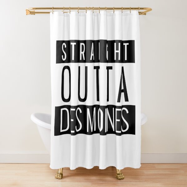 Item preview, Straight Outta Des Moines  designed and sold by Teelogic.