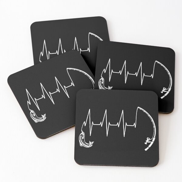 Item preview, Fishing heartbeat designed and sold by PifPafPuf.