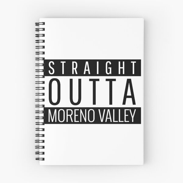 Item preview, Straight Outta Moreno Valley California  designed and sold by Teelogic.