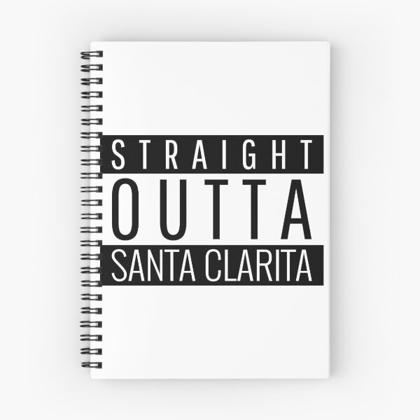 Item preview, Straight Outta Santa Clarita California designed and sold by Teelogic.