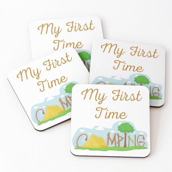 Item preview, My First Time Camping designed and sold by SenGift.