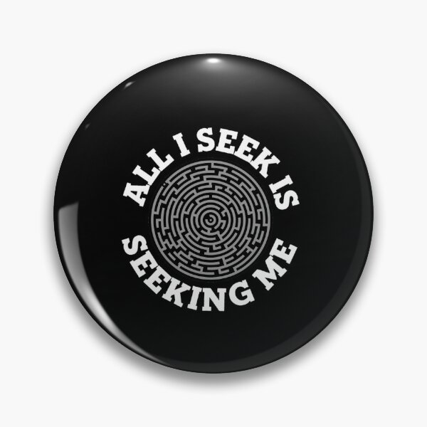 Item preview, ALL I SEEK IS SEEKING ME. NEVILLE GODDARD QUOTES designed and sold by enigma3a.