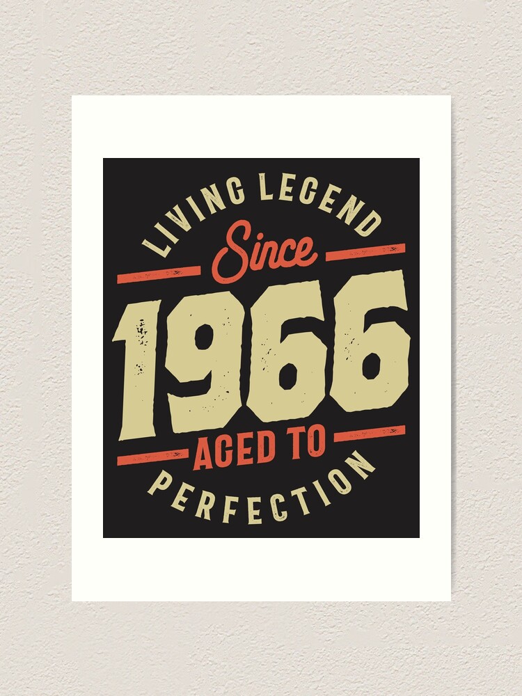 LEbirthday 1966 Birthday Newspaper Sign: Fun Facts, Trivia - Large Wall Art