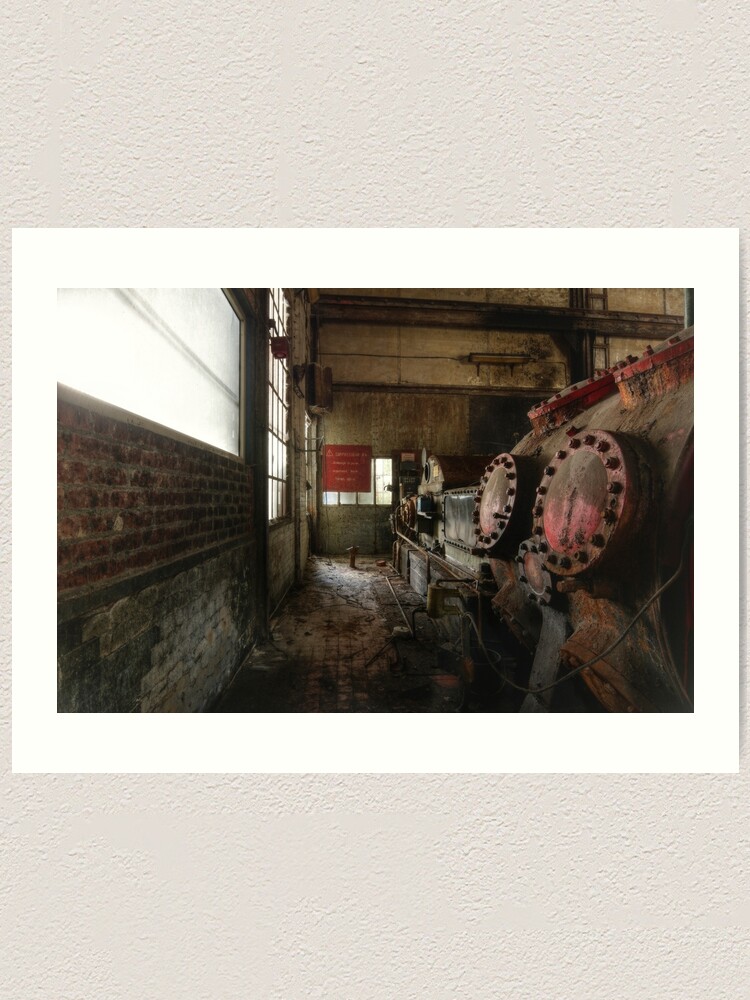 Alternate view of Les compresseurs #02 Art Print