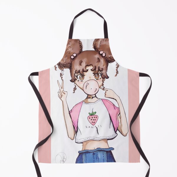 Item preview, Kawaii Girls Collection - Cute Strawberry  designed and sold by KawaiiForAll.