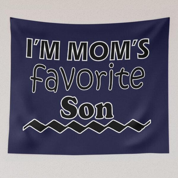 Item preview, i am moms favorite son designed and sold by sbrstore.