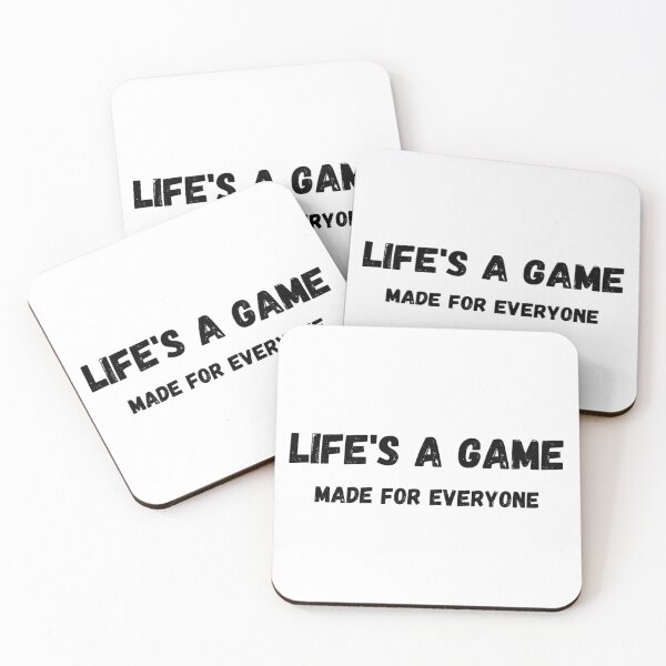 Item preview, Life's A Game Made For Everyone designed and sold by WRTime.