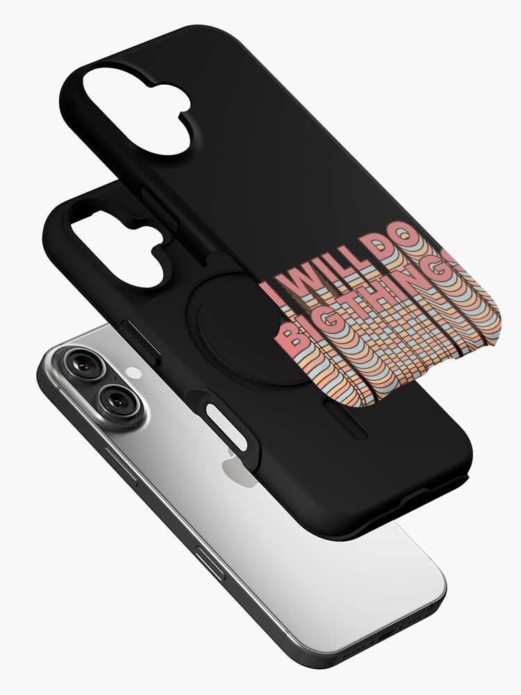 Thumbnail 2 of 4, iPhone Case, I will do big things designed and sold by raluca20.