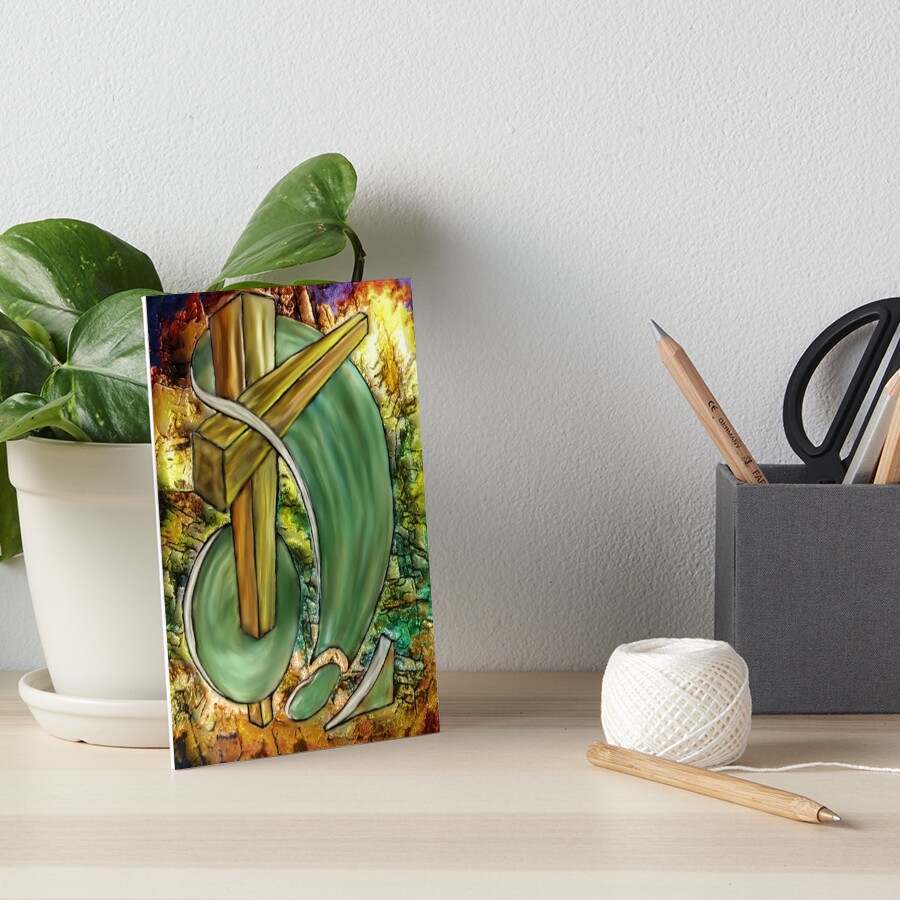 Item preview, Art Board Print designed and sold by GreymothGraphic.