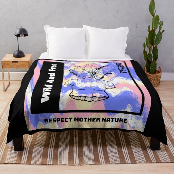 Item preview, Wild and Free, Respect Mother Nature Apparel designed and sold by KeepPlantsHappy.