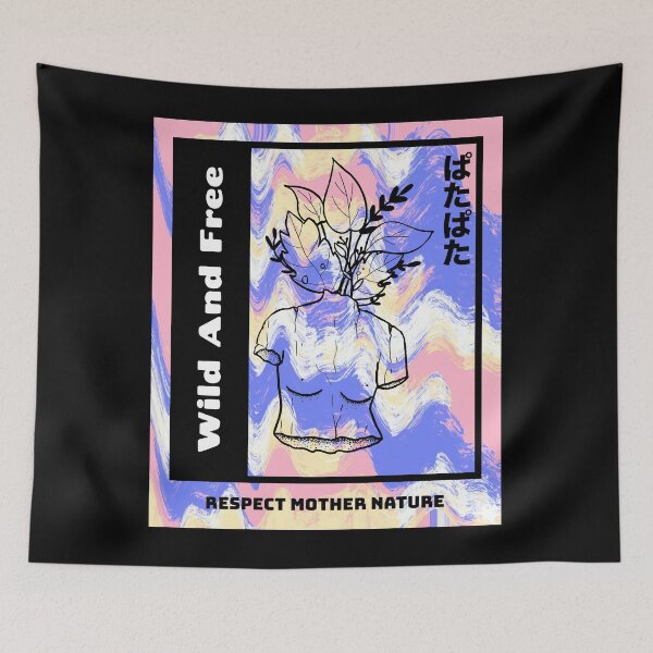 Item preview, Wild and Free, Respect Mother Nature Apparel designed and sold by KeepPlantsHappy.