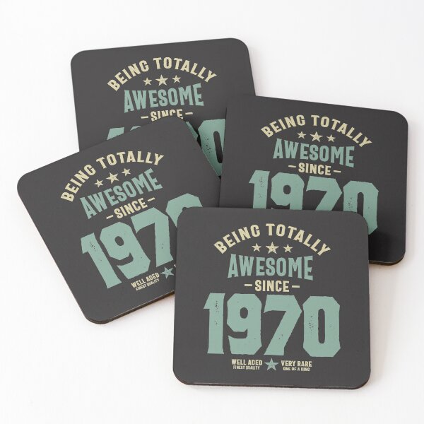 Item preview, Being Totally Awesome since 1970 Birthday designed and sold by cidolopez.