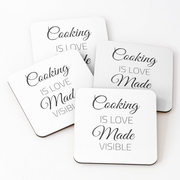 Aperçu de l'œuvre La cuisine, c'est l'amour rendu visible créée et vendue par Trippygoos.