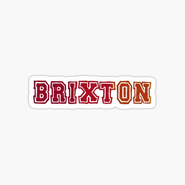 Brixton Stickers | Redbubble