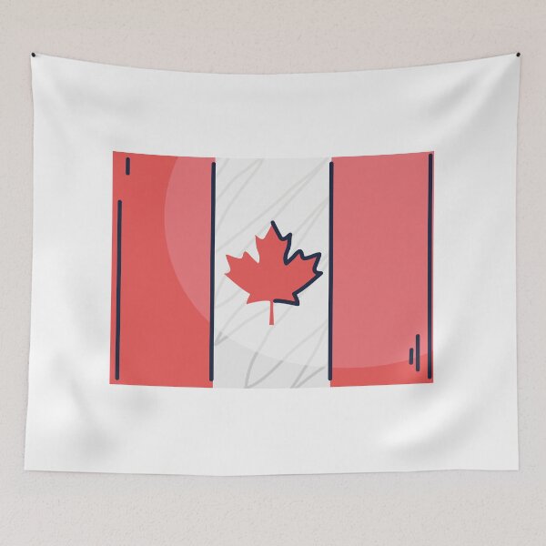 Item preview, Canada Flag Country Isolated Icon designed and sold by MIDDLX.