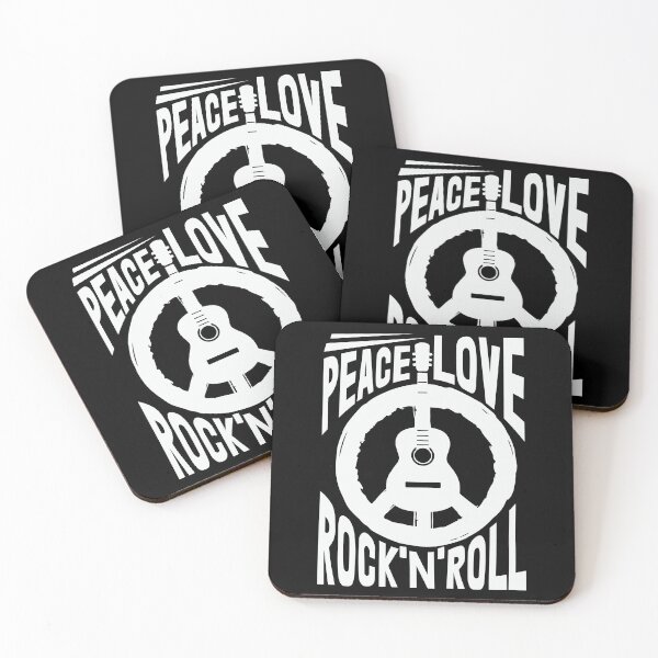 Item preview, Peace Love Rock'n Roll designed and sold by AEGMEDIA.
