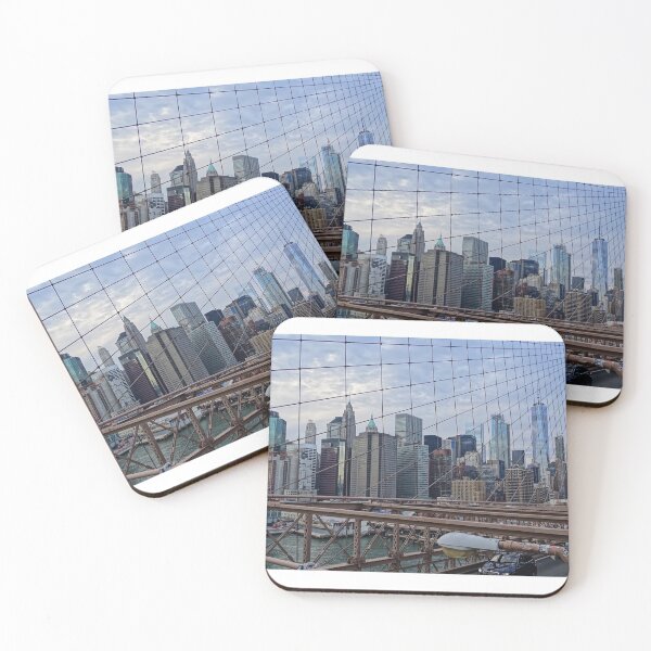 Item preview, New York Skyline from the Brooklyn Bridge designed and sold by bernc29.