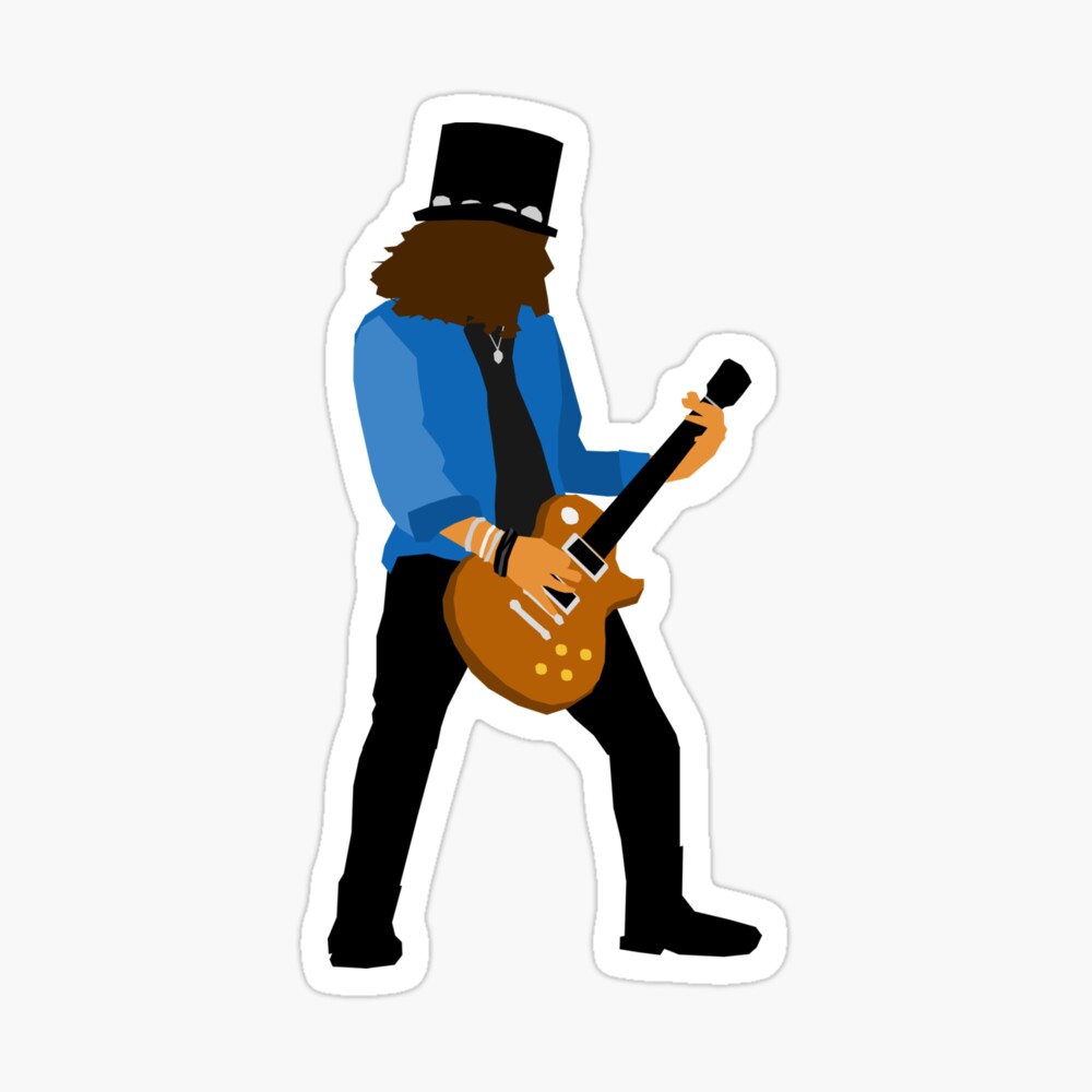 Slash - Guns N Roses Art Print