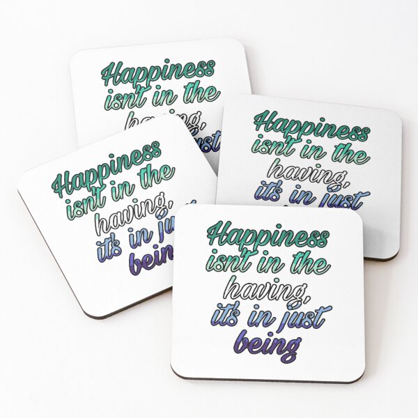 Item preview, happiness isn't in the having designed and sold by longlivethesnek.
