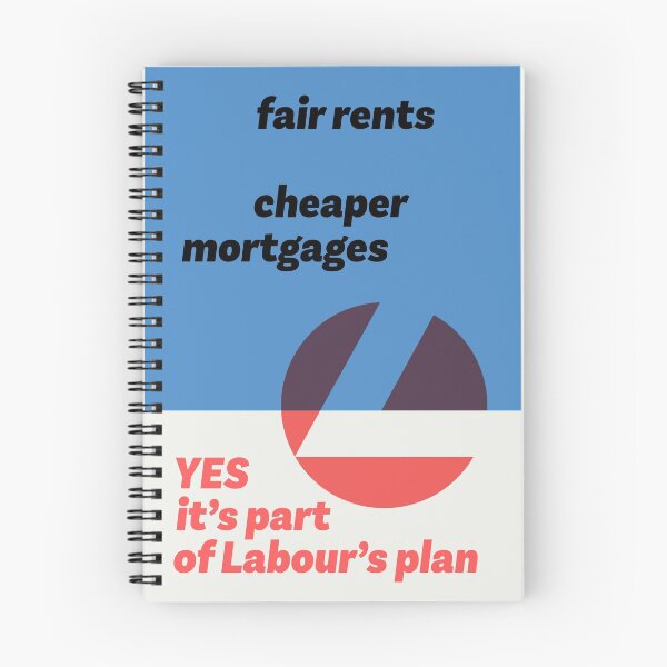 Item preview, Copy of VINTAGE LABOUR PARTY POSTER REDESIGN - mortgage  designed and sold by the1900creative.