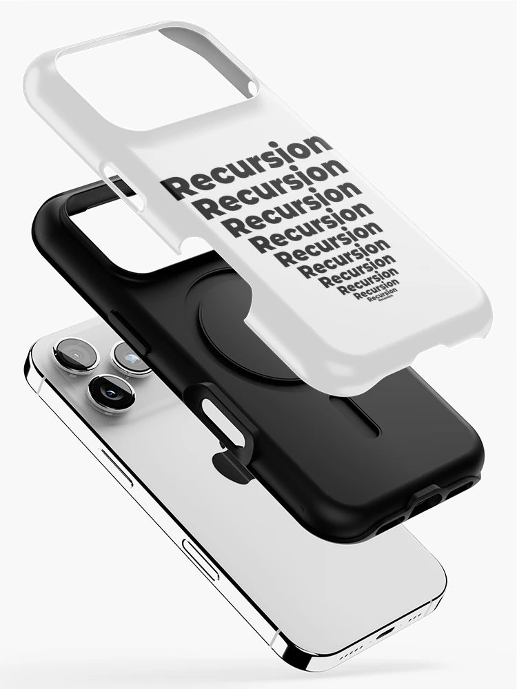 Thumbnail 2 of 4, iPhone Case, Recursion designed and sold by Mechashadow.