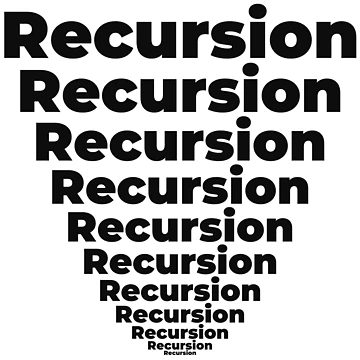 Artwork thumbnail, Recursion by Mechashadow