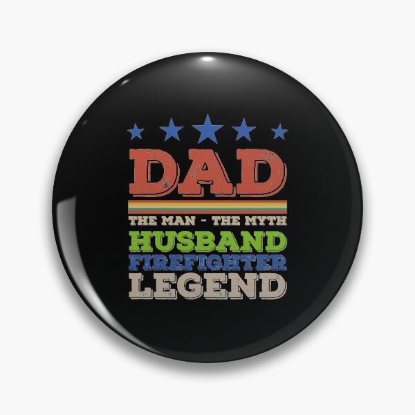 Item preview, Dad Husband Firefighter Legend - The Man The Myth - Regalo de profesión vintage para hombres designed and sold by ALITOPRINCE.
