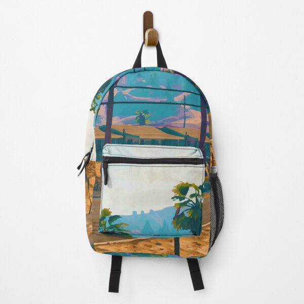 Item preview, Motel and palm trees designed and sold by Camdeboo.