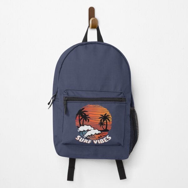 Artikelvorschau, Surf vibes good vibes Surfen Sommer Sonne Strand Party Palmen Meer entworfen und verkauft von brunsch-print.