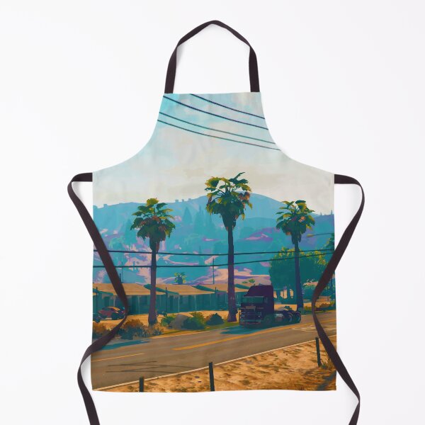 Item preview, Motel and palm trees designed and sold by Camdeboo.