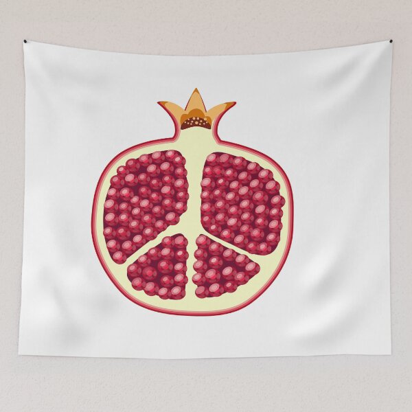 Item preview, pomegranate, fruits ,foodies designed and sold by gujjarecommerce.