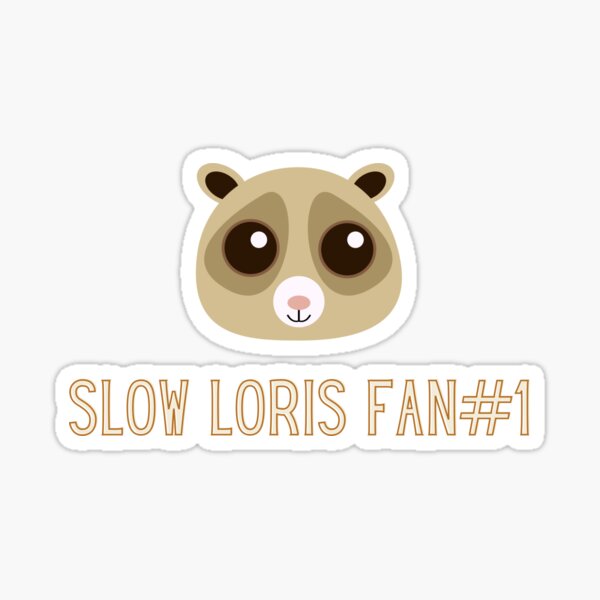 Moth Sticker – Slow Loris