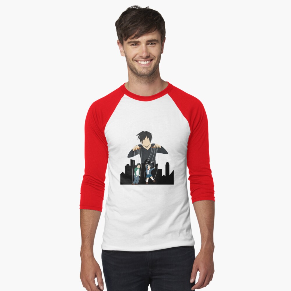 Aperçu de l'œuvre T-shirt baseball manches ¾ créée et vendue par MagpieEmporium.