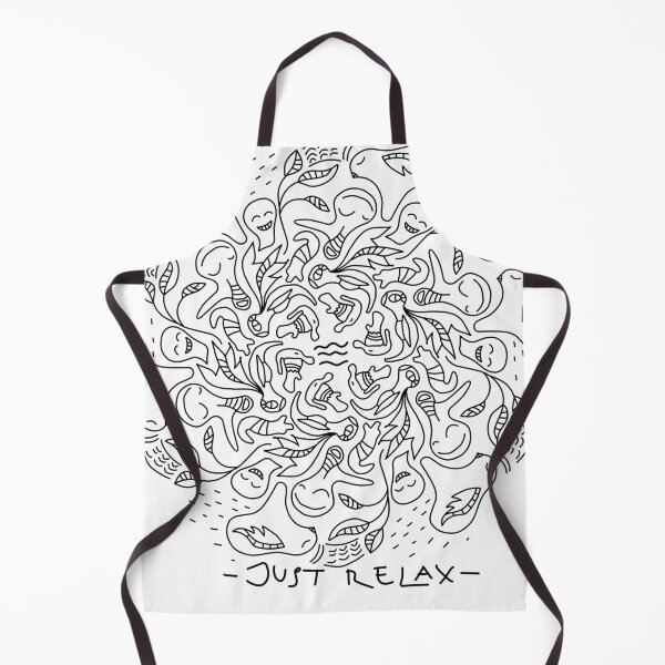 Item preview, Your Blood Need Slowing Down, Just Relax! Doodle Art designed and sold by R4CProject.