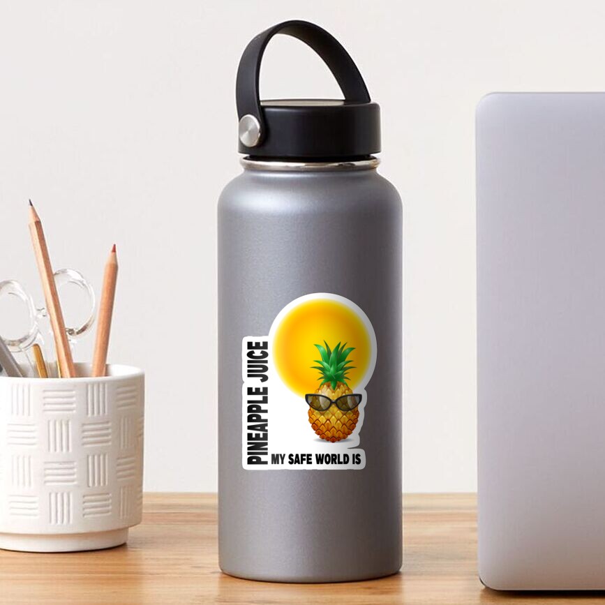 Who Is My Safe Word Is Pineapple Juice Guy "Pineapple Summer, My Safe Word is PINEAPPLE JUICE " Sticker for Sale