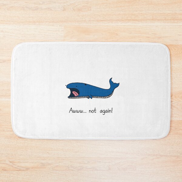 Item preview, Birthday Whale - Awww Not Again designed and sold by SeanDontGetFish.