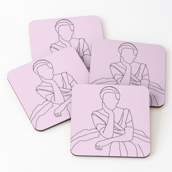 Item preview, The Princess Diaries Pensive Queen Clarisse Outline designed and sold by baranskini.