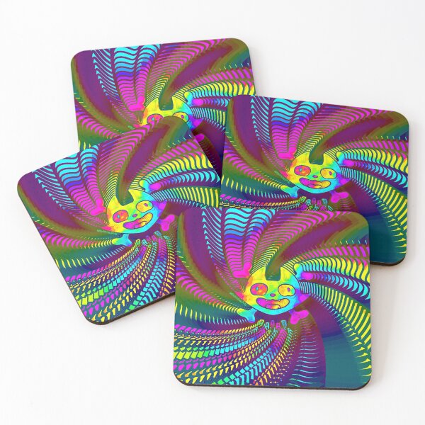 Item preview, Colorful happy cat (a.k.a. AAAAA AAAAAA) designed and sold by Steffen Wittig.