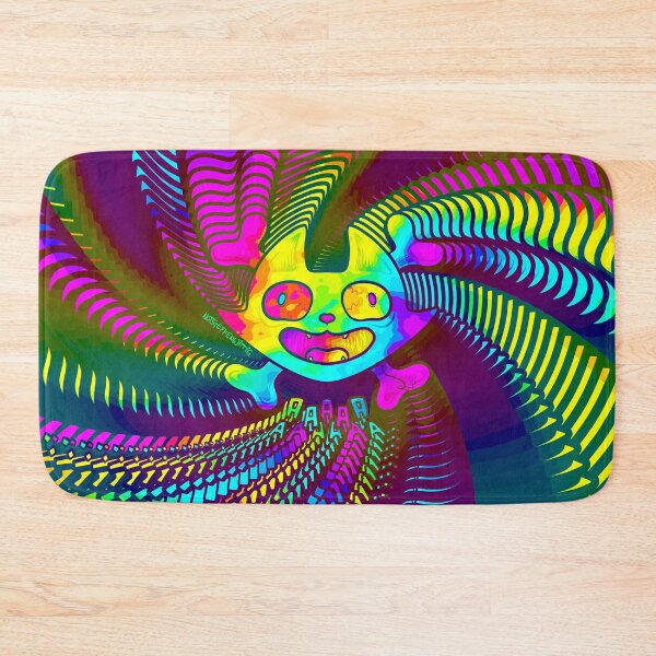 Item preview, Colorful happy cat (a.k.a. AAAAA AAAAAA) designed and sold by Steffen Wittig.