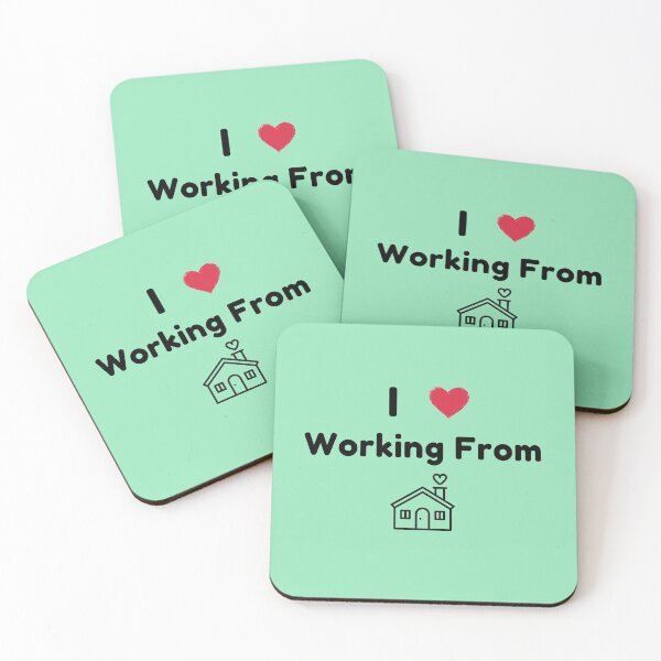 Item preview, I Love Working From Home | WFH | Home Office designed and sold by 732Studio.