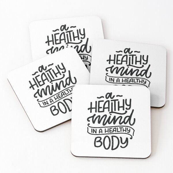 Item preview, A Healthy Mind In A Healthy Body designed and sold by FoxLand.