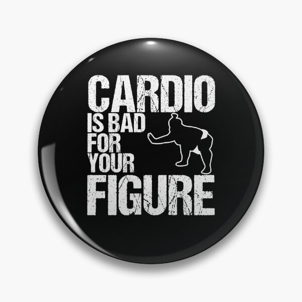 Item preview, Cardio Is Bad For Your Figure Rikishi Sumo Wrestler designed and sold by Nessshirts.