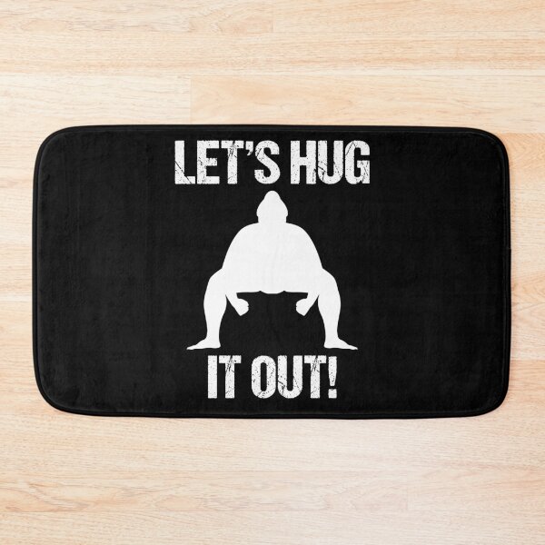 Item preview, Let's Hug It Out! Rikishi Sumo Wrestler Makuuchi Maegashira designed and sold by Nessshirts.