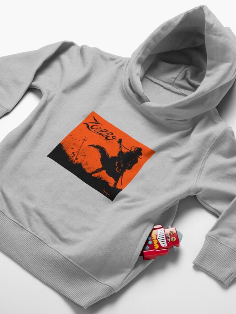 Alternate view of Zorro Guitarra Toddler Pullover Hoodie