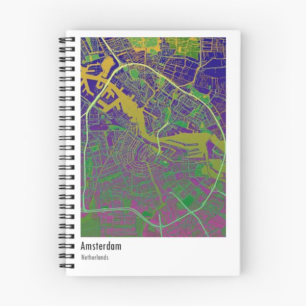 Item preview, Amsterdam map  designed and sold by wamuigaworld.