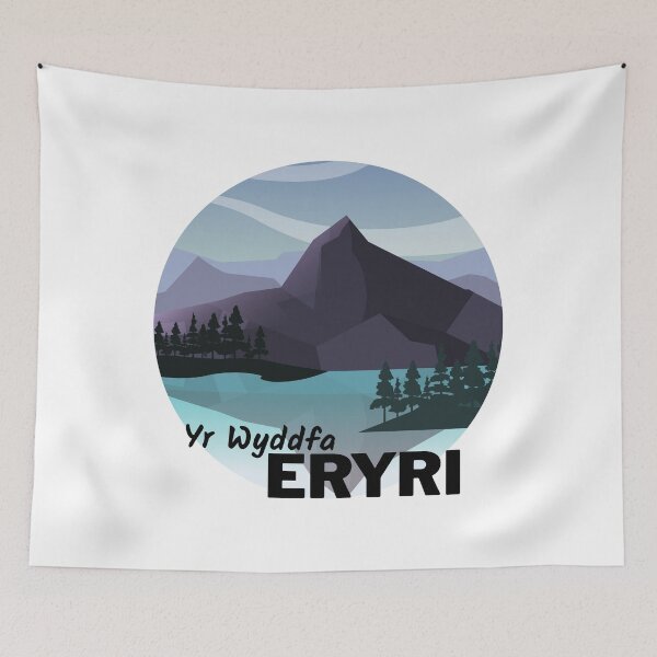 Item preview, Yr Wyddfa, Eryri National Park Wales designed and sold by PopDragonfly.