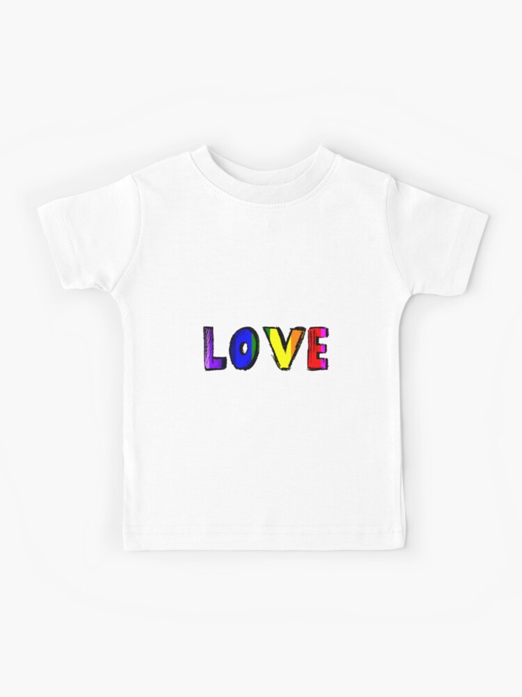 love rainbow shirt