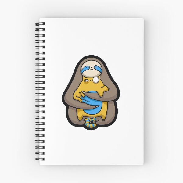 Item preview, Sloth Hugging Cat (Summer Ver.) designed and sold by DaDoodledrawing.