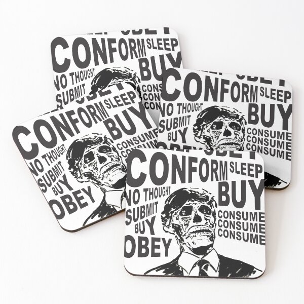 Item preview, OBEY CONFORM BUY CONSUME designed and sold by RischDesigns.