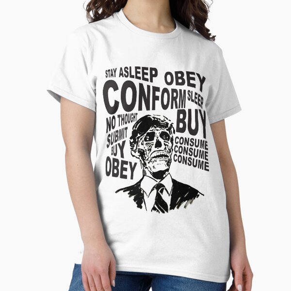 Item preview, OBEY CONFORM BUY CONSUME designed and sold by RischDesigns.